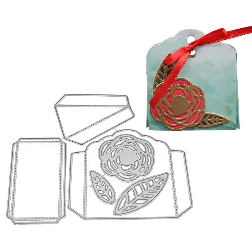 Large Size Metal Cutting Dies Candy Gift Wedding Box For Scrapbooking