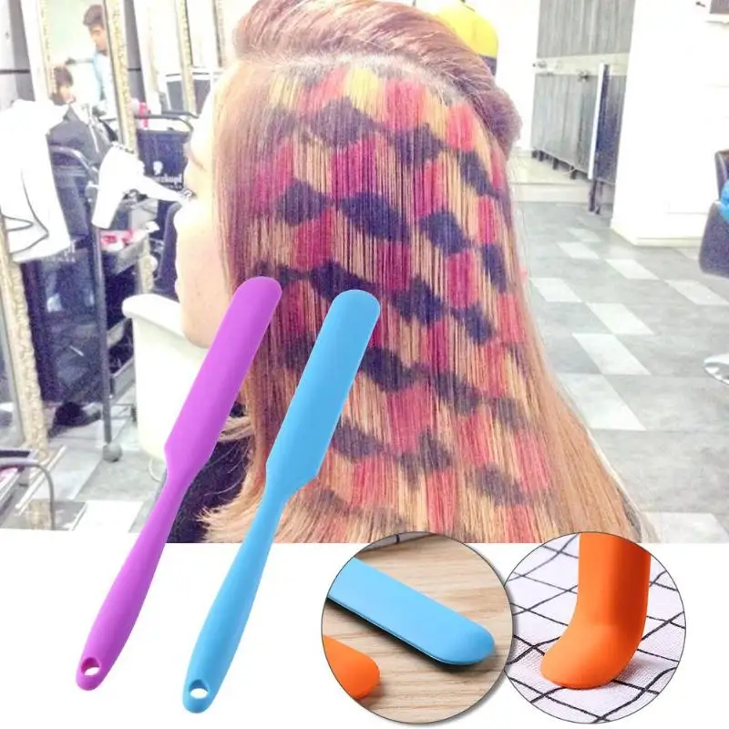 Профессиональный цвет волос окрашивание цвет доска пластиковый салон для укладки волос парикмахерский инструмент цвет случайный Парикмахерские аксессуары