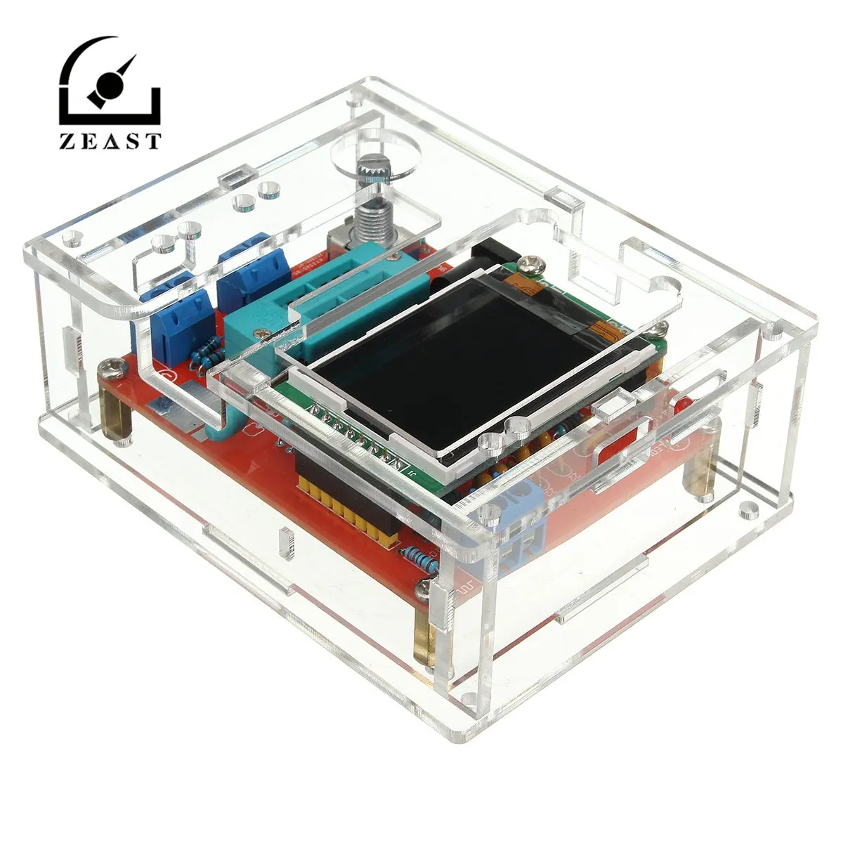 

Zeast New Multifunctional Tester TFT GM328 Transistor Tester Diode Capacitance ESR Meter PWM Square Wave Signal Generator DIY