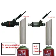 1 Набор, новинка, ручной распылитель топлива, насадка для очистки, инструмент для ухода за двигателем, топливный инжектор, моющее устройство, топливная система, чистящие автомобильные аксессуары
