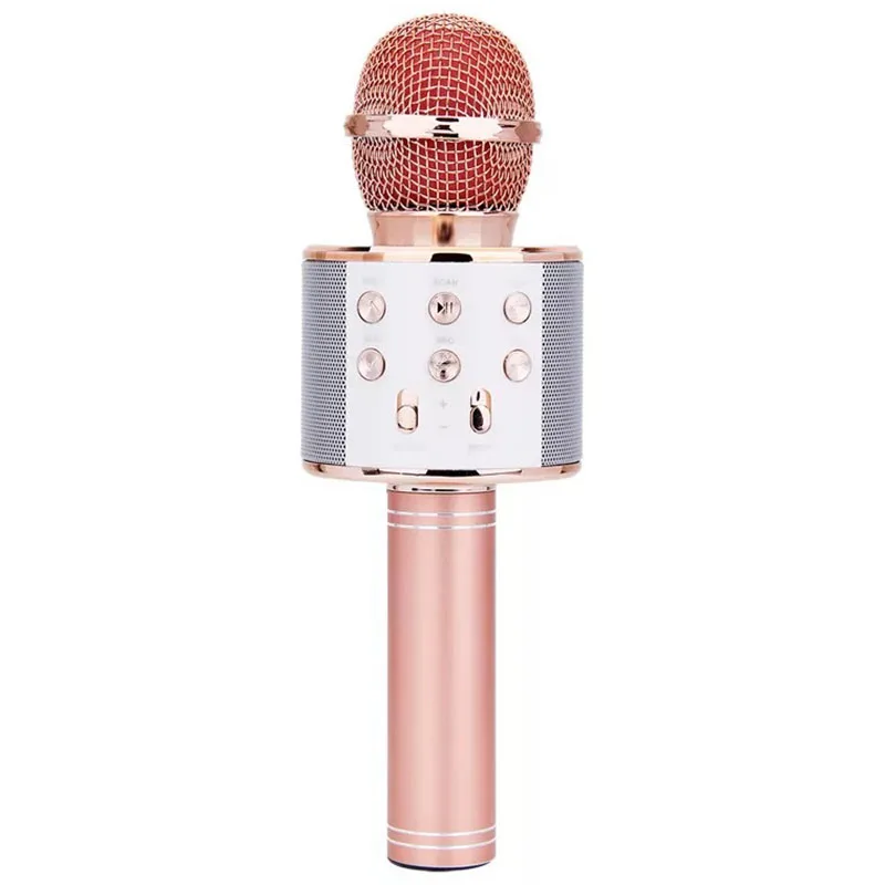 

Excelvan Microphone Wireless Amplifier Speaker Bluetooth Handheld Karaoke Player Portable KTV Microphone For Gathering Party
