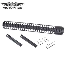Victoptics KeyMod AR10 свободном 1" тонкий Rail Системы 308 с 2 предмета 5" планка Пикатини& прокладки для охоты