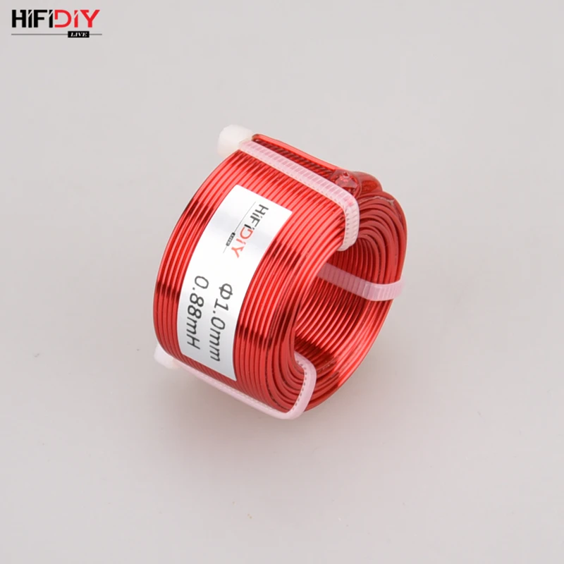 HIFIDIY LIVE 0.75 1.0 1.2 1.5 2.0mm-0.35 0.42 0.5 0.58 1mH Pure copper anaerobic inductor coil speaker Electronic components