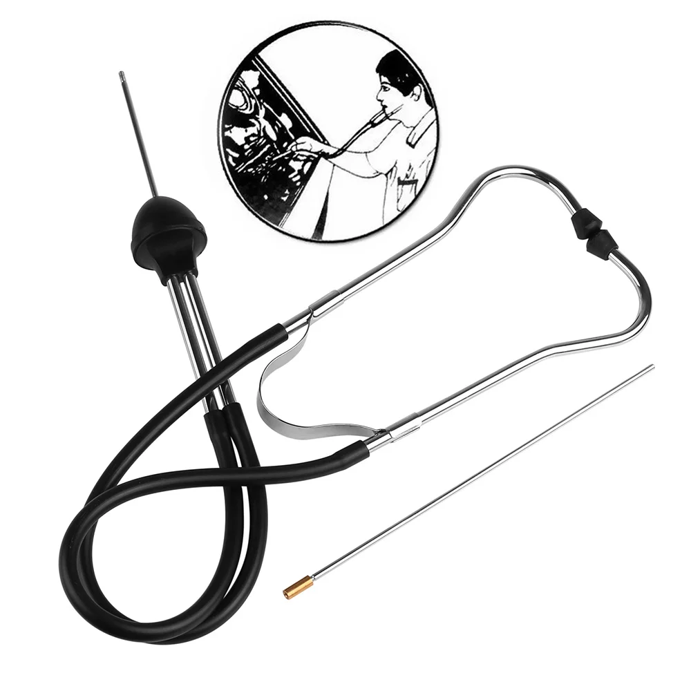 

Car Engine Block Diagnostic Tool Automotive Hearing Mechanics Stethoscope Cylinder Stethoscope Auto Repair Analyzer Tool