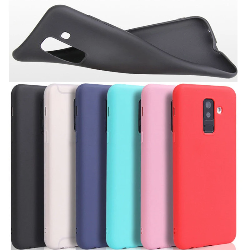 

Shockproof Phone Case For Samsung S9 A6 A8 Plus J4 J6 2018 Silicone Rubber TPU Cover Case For Galaxy J3 J5 J7 Pro 2017 Jkke