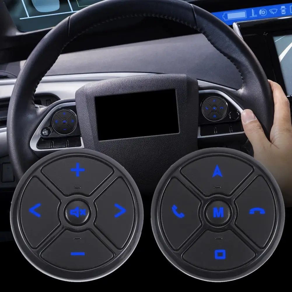

Car Steering Wheel Control DVD Button Universal Wireless Android Gps Navigation Car Steering Wheel Remote Control Buttons