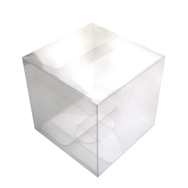 

25pcs 4x4x4cm Packing Transparent Clear Pvc Candy Plastic box for Party Gift Wedding