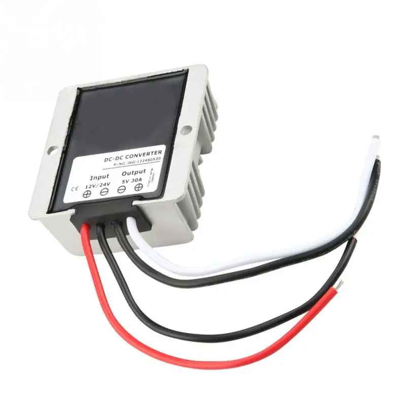 

30A 150W Convertisseur boost Car Voltage Converter 12V to 5V 24V to 5V Boost Converter DC Voltage Regulator Convertidor de carga
