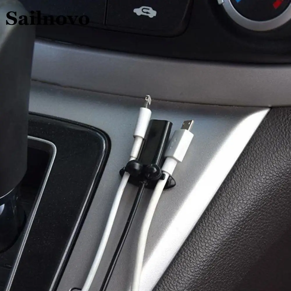 8 шт. автомобильный зажим для проводов Авто наклейки Volkswagen VW Polo Golf 6 7 JETTA PASSAT B5 B6 B7 B8