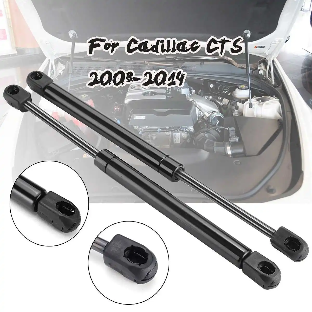 

2pcs Car Rear Trunk Lift Supports Shock Struts For Cadillac CTS 2008-2013 2014 Sedan 15247598 SG430086
