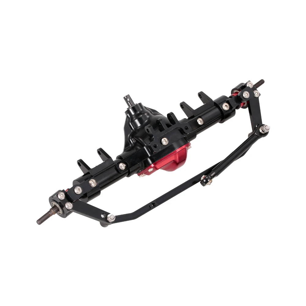 RC Car 1:10 RC Crawler Metal Front Truck Rear Axle Bridge CNC Machined for AXIAL SCX10 RC4WD D90 Cars Parts