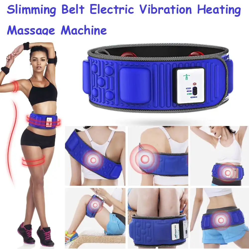 Electric Stomach Slimming Vibrating Sauna Warming Massage Belly Fat