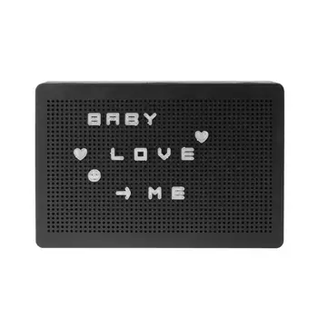

A4 DIY Letter Combination Cinema Light Box Festival Party Lighting Decor With Letters Accessories ABS Black Light Box