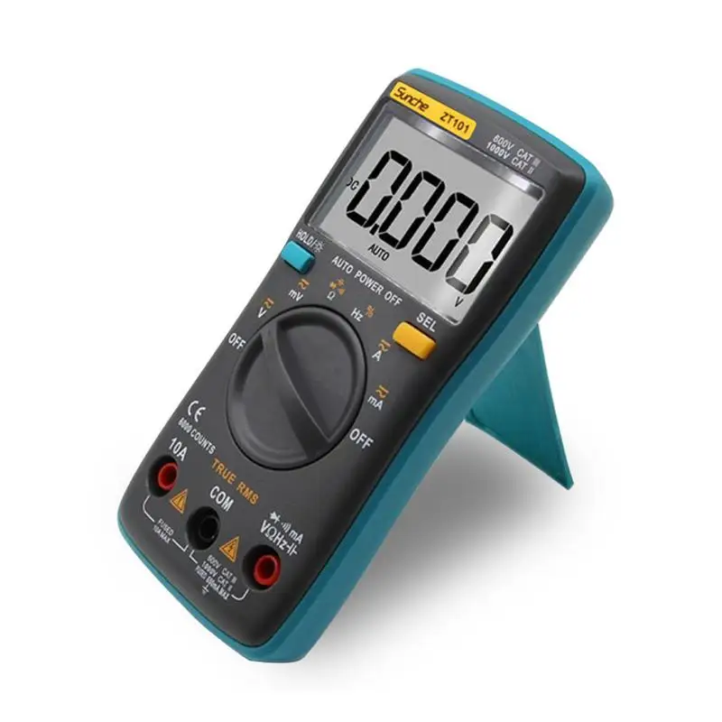 Car Electronic Multi Meter Equipment Digital Multimeter 6000 Counts Backlight Voltage Current Resistance Transistor Tester | Автомобили и
