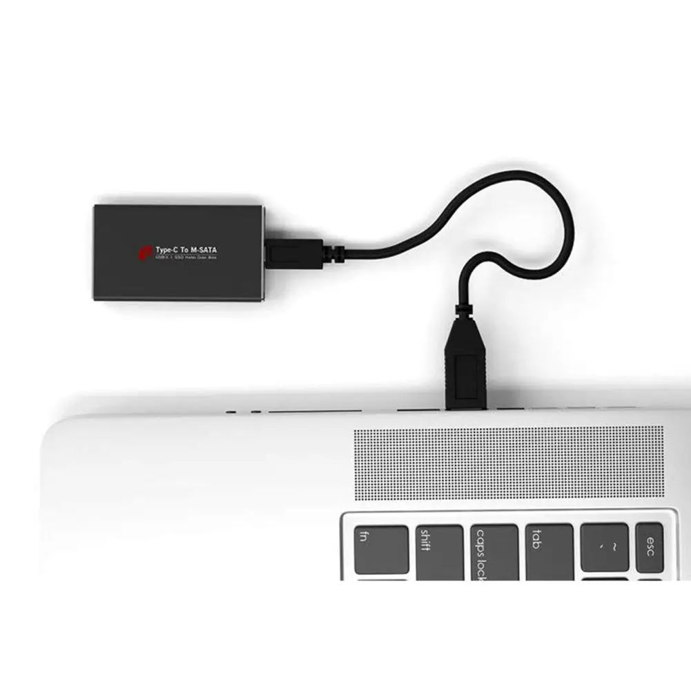 MSATA к USB 3 1 5gbps SSD корпус адаптера с интерфейсом Type C|Корпус жесткого диска| |