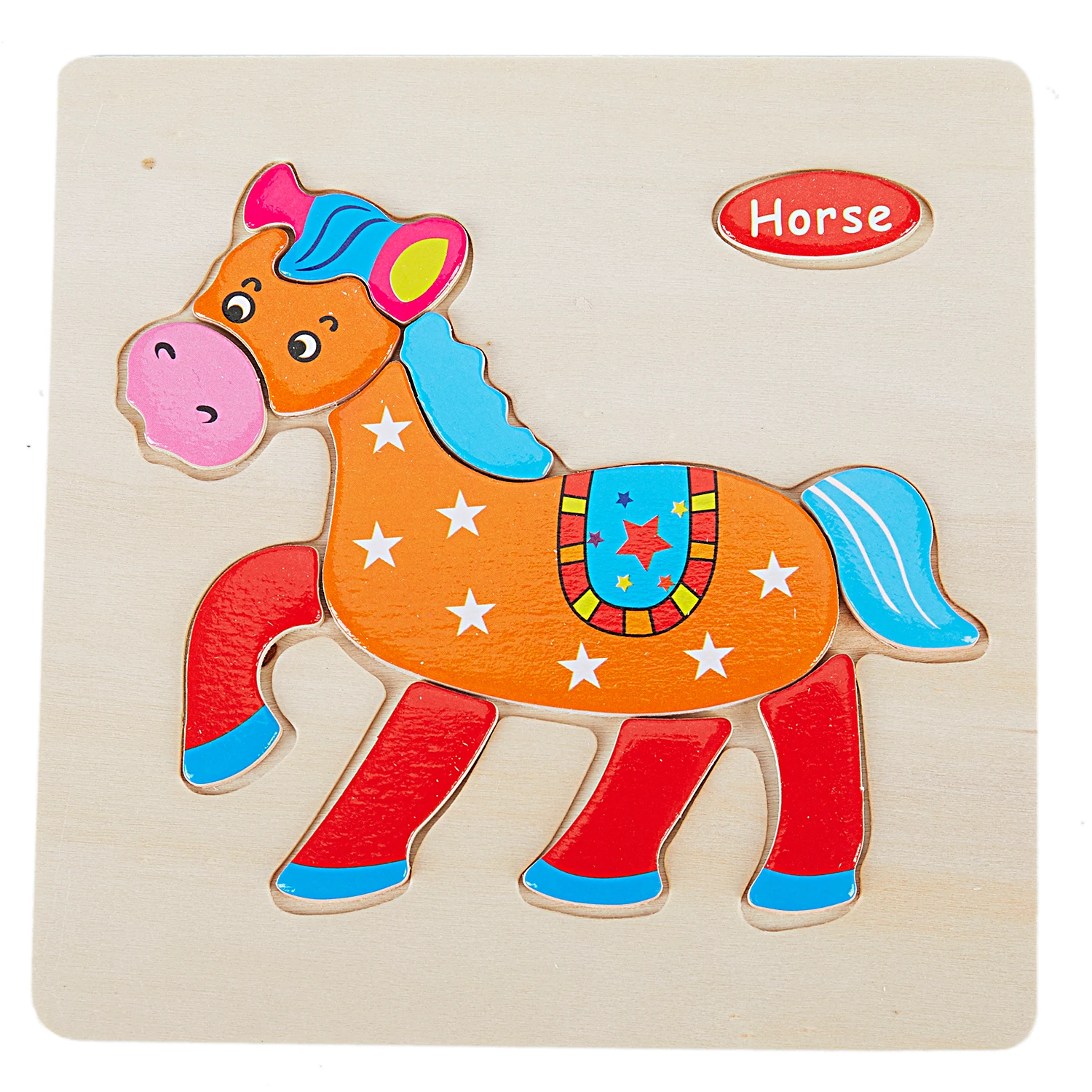 Toys for Baby Colorful Wooden Puzzle Animal Educational Developmental Baby Kid Training Toy Educational Toy Gift for Baby hors Toys for Baby Colorful Wooden Puzzle Animal Educational Developmental Baby Kid Training Toy Educational Toy Gift for Baby hors