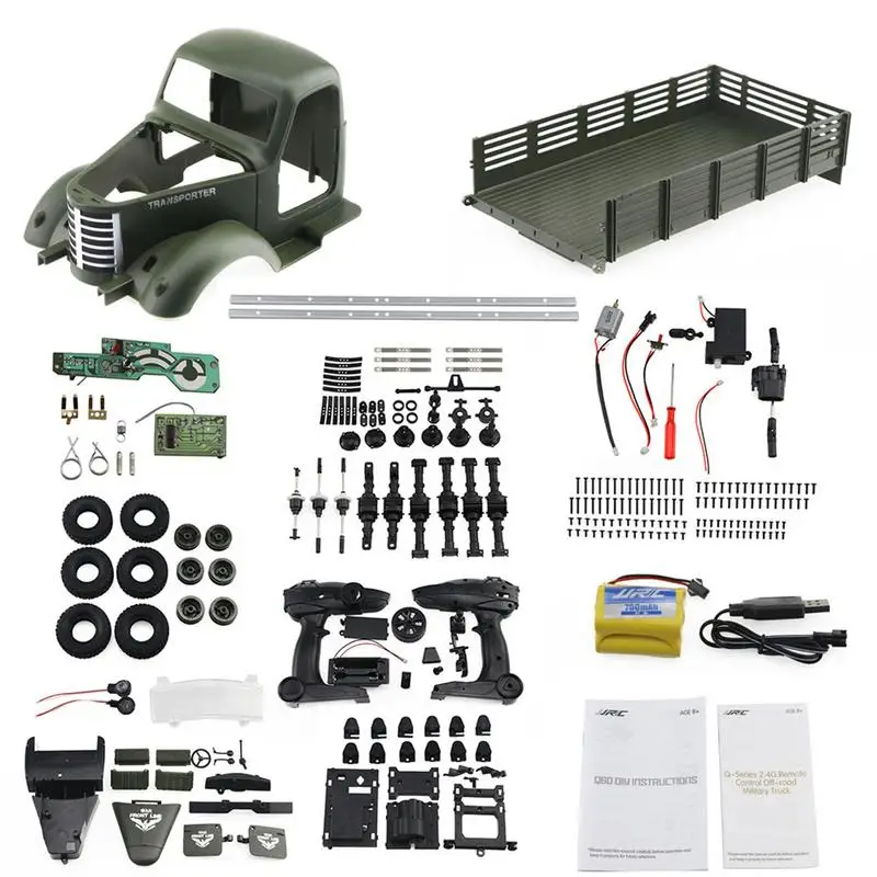Радиоуправляемая Автомобильная игрушка для детей JJRC Q60KIT Q60DIY Transporter 1 DIY