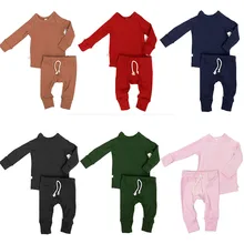 Pudcoco/Детские пижамные комплекты для маленьких мальчиков и девочек, Рождественская одежда для сна, одежда для сна, топы и штаны