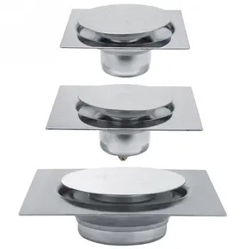 

Stainless Steel Pedal Bounce Type Floor Drains Dedorization Type Drain for Bathroom Washroom Garage Basement