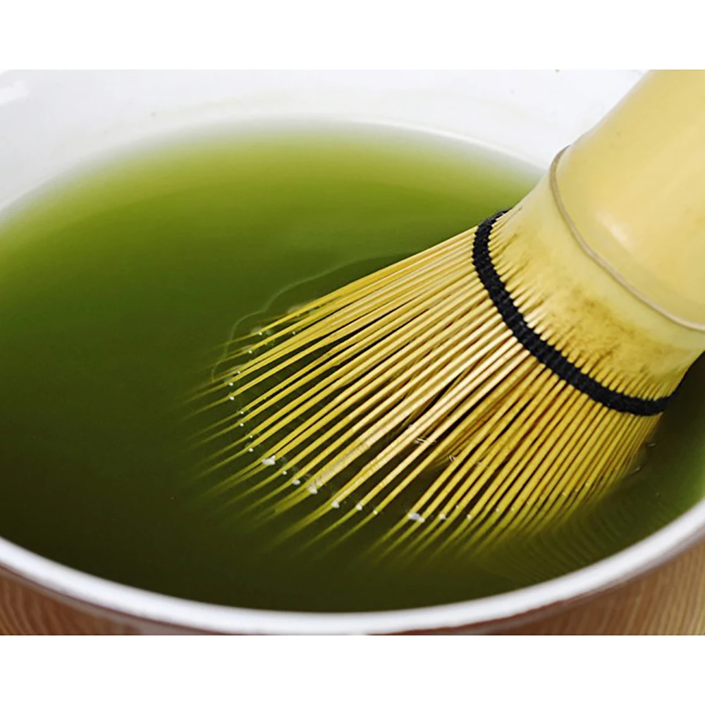 Японская Церемония Бамбук матча практический порошок венчик 80 100 кофе зеленый чай кисти Chasen инструмент шлифовальные кисти Чай Инструменты