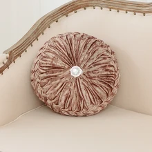  Back Cushion Retro Luxury Cushion Velvet Cushions Soft Smooth Chic Filled Pillow Toys Kids Gift Home Decor Comfortable 38*38cm 