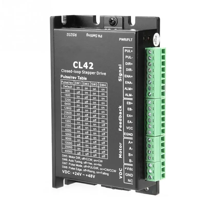 

42CME06 NEMA17 2 Phase Stepper Motor and CL42 Motor Driver Set 24-50VDC stepping motor Set