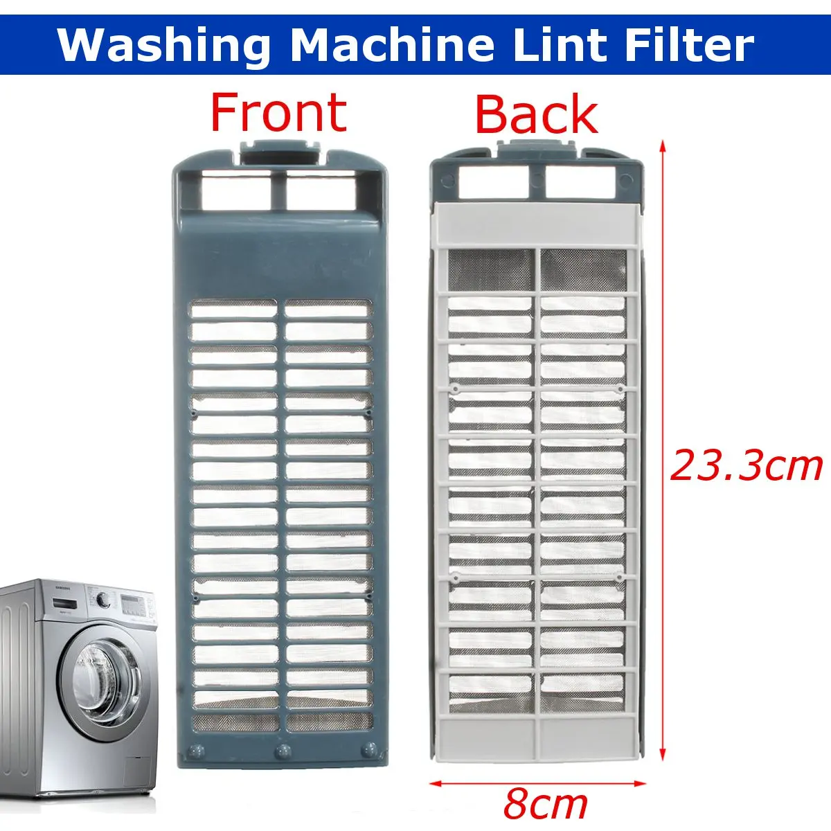 

Washing Machine Magic Lint Filter For Samsung Washing Machine 8cmX23.3cm