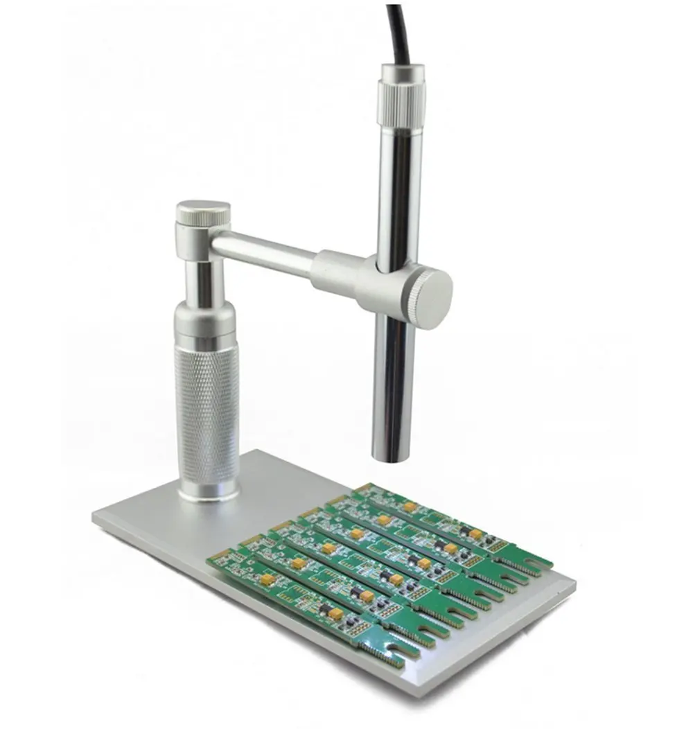 500X 8LED HD Real 2MP USB Digital Microscope Magnifier Metal Stand Base Pen Endoscope | Инструменты