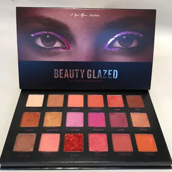 

18 color/set Eyeshadow Palette pearl metal color professional makeup disc cosmetic EyeShadow long-lasting Waterproof Makeup tool