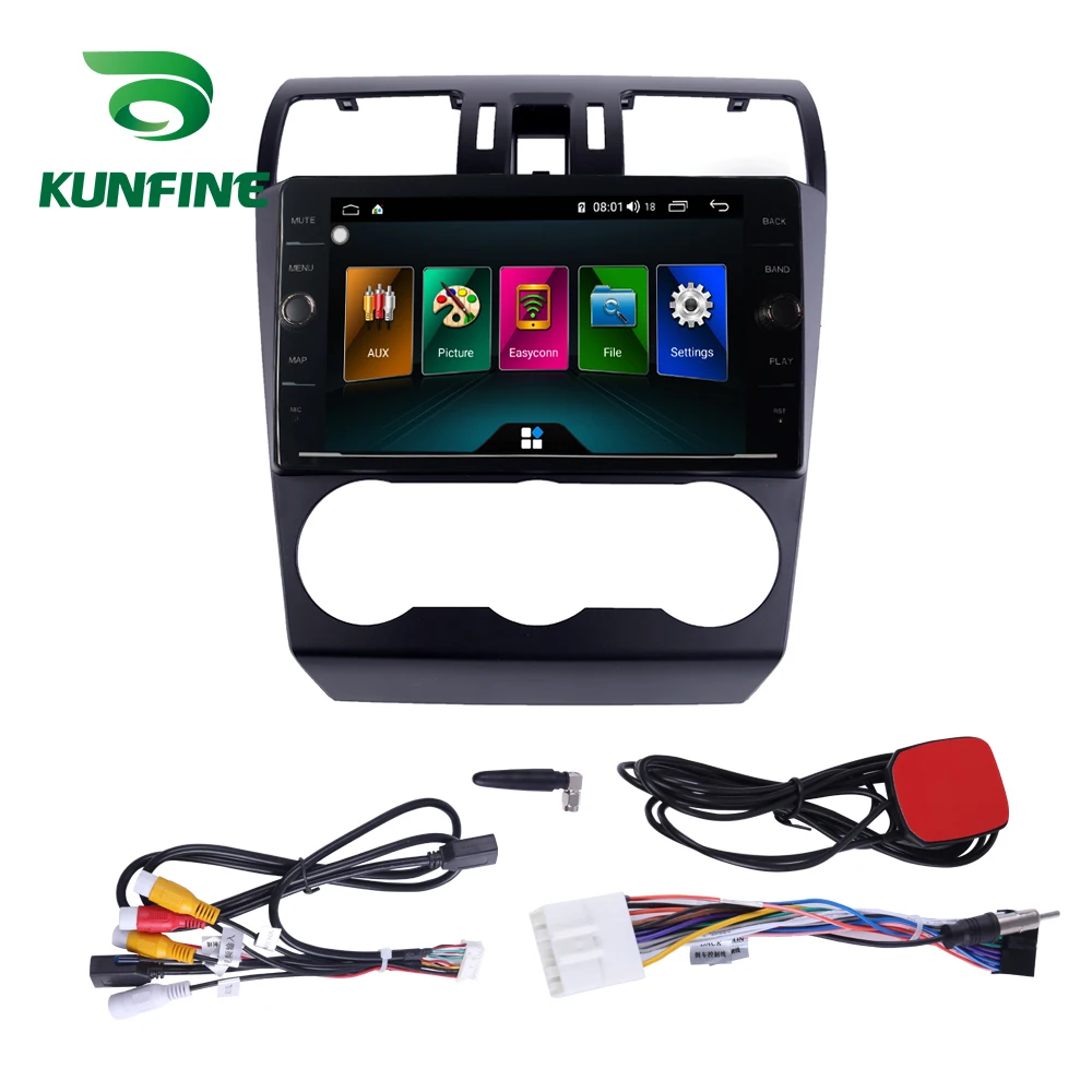 Cheap Octa Core RAM 4GB Android 8.1 Car DVD GPS Navigation Player Deckless Car Stereo for Subaru Forester 2013 2014 2015 Radio 5