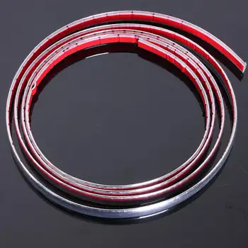 

2M 4mm/12mm Car Door Windows Bumper Grill Protective Styling Moulding Strip Trim Crash Guard Protector