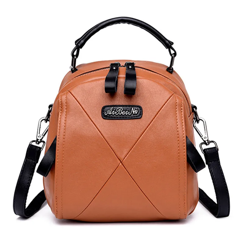 

2019 Designer Back Pack Women Backpack Genuine Leather School Bag For Girl Small Crossbody Bags Female Mini Knapsack Bolsa Black