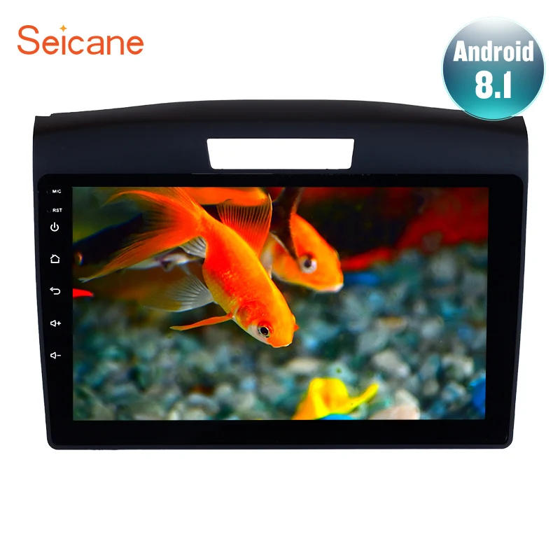 

Seicane Android 8.1 9 inch Car Radio GPS Navigation System For 2011 2012 2013 2014 2015 Honda CRV Touchscreen Multimedia Player