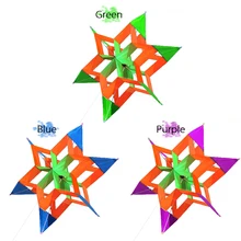 Красочный Лотос воздушный змей с одним леером воздушный змей для детей взрослых открытый пляжный парк трюк воздушный змей с 30 м веревкой и ручкой прекрасный подарок