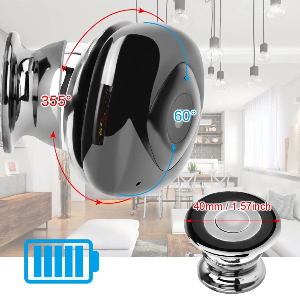 

1080P 75 degree Wifi Mini HD Camera Home Security Infrared Light Night Version App Alarm 2019