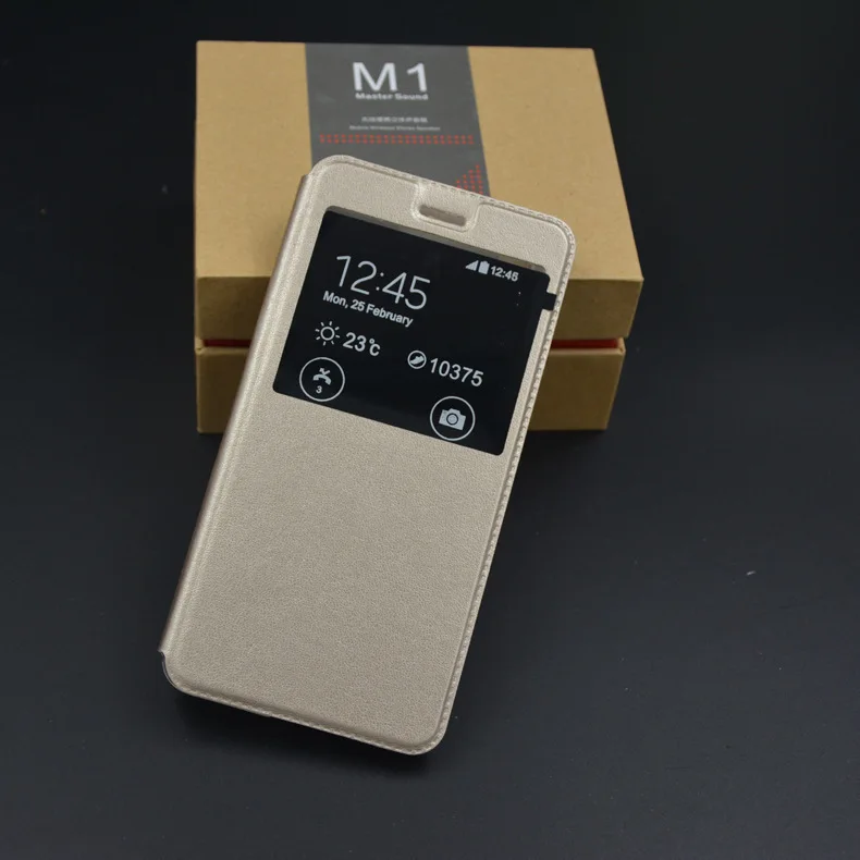 Защитный чехол с откидной крышкой для Xiaomi Mix2 5X A1 прозрачное окно мобильный