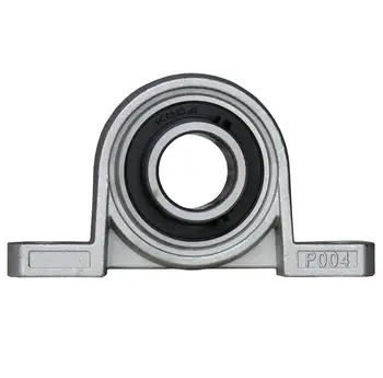 

10PCS KP004 20mm Bore Diameter Zinc Alloy Pillow Block Mounted Housing Unit With Insert Bearing