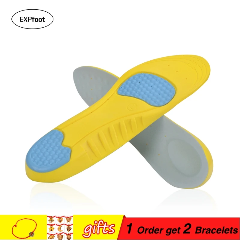 

EXPfoot Orthopedic Insoles flatfoot Memory Foam Sport Insoles Sweat Absorption Pads Shoe Inserts Foot Care for Men and Women 01