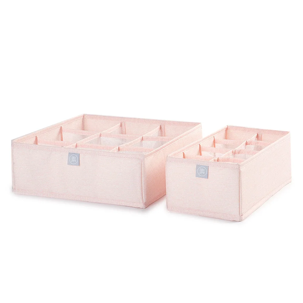Xiaomi Durable Washable Underwear Storage Box 2PCS Drawer Organizers Clothes Storage ON SALE Xiaomi Durable Washable Underwear Storage Box 2PCS Drawer Organizers Clothes Storage ON SALE