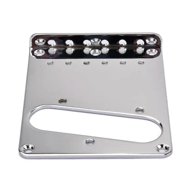 1 шт. топ загрузка гитары мост пластина хром для Fender Telecaster TL 6 струн сменный