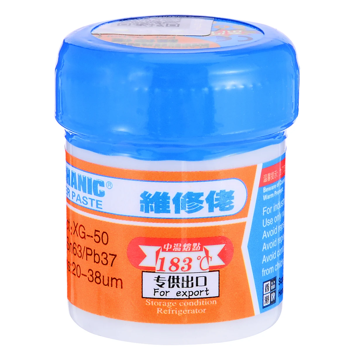 

XG-50 Soldering Welding Flux Paste Grease Repair Tools Sn63/Pb37 25-45um Solder Paste for Computer Mobile Phone Repairing