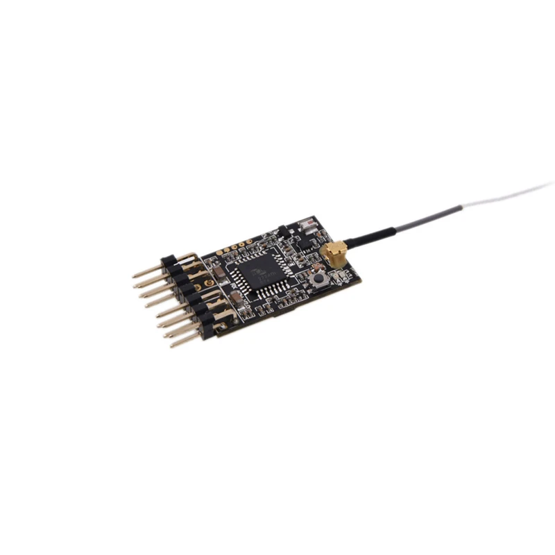 

AGFRC RFSS04F 2.4G 4CH Compatible Receiver for Futaba Mini RC Drone FPV Aircraft Models Spare Part DIY Accessories
