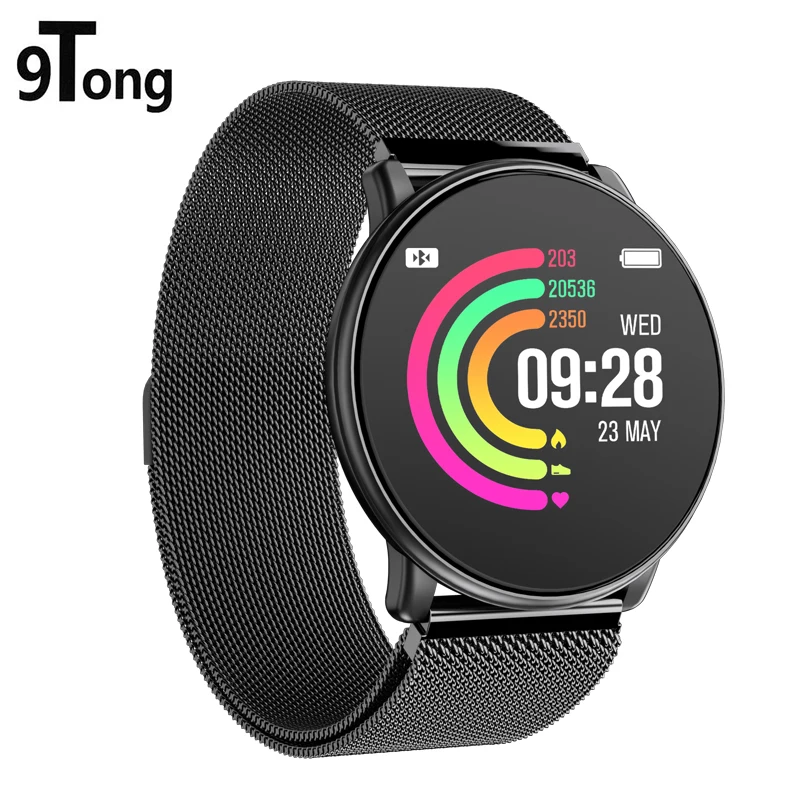

9Tong Men Smart Watch Waterproof Smartwatches Heart Rate Tracker Message Reminder Remote Control Smartwatch Rel Gio Inteligente