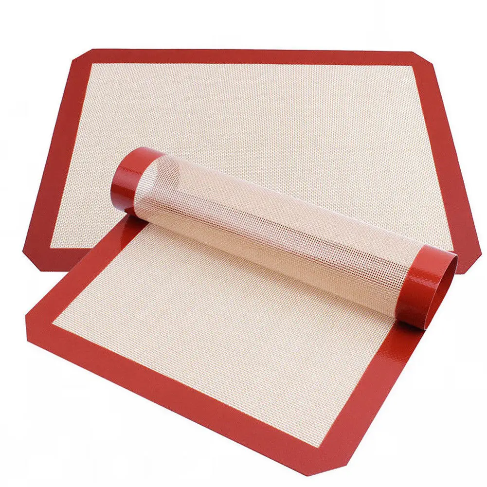 

Non-Stick Silicone Baking Mat Pad Bakeware Liner Free DIY Cookie Worldwide New