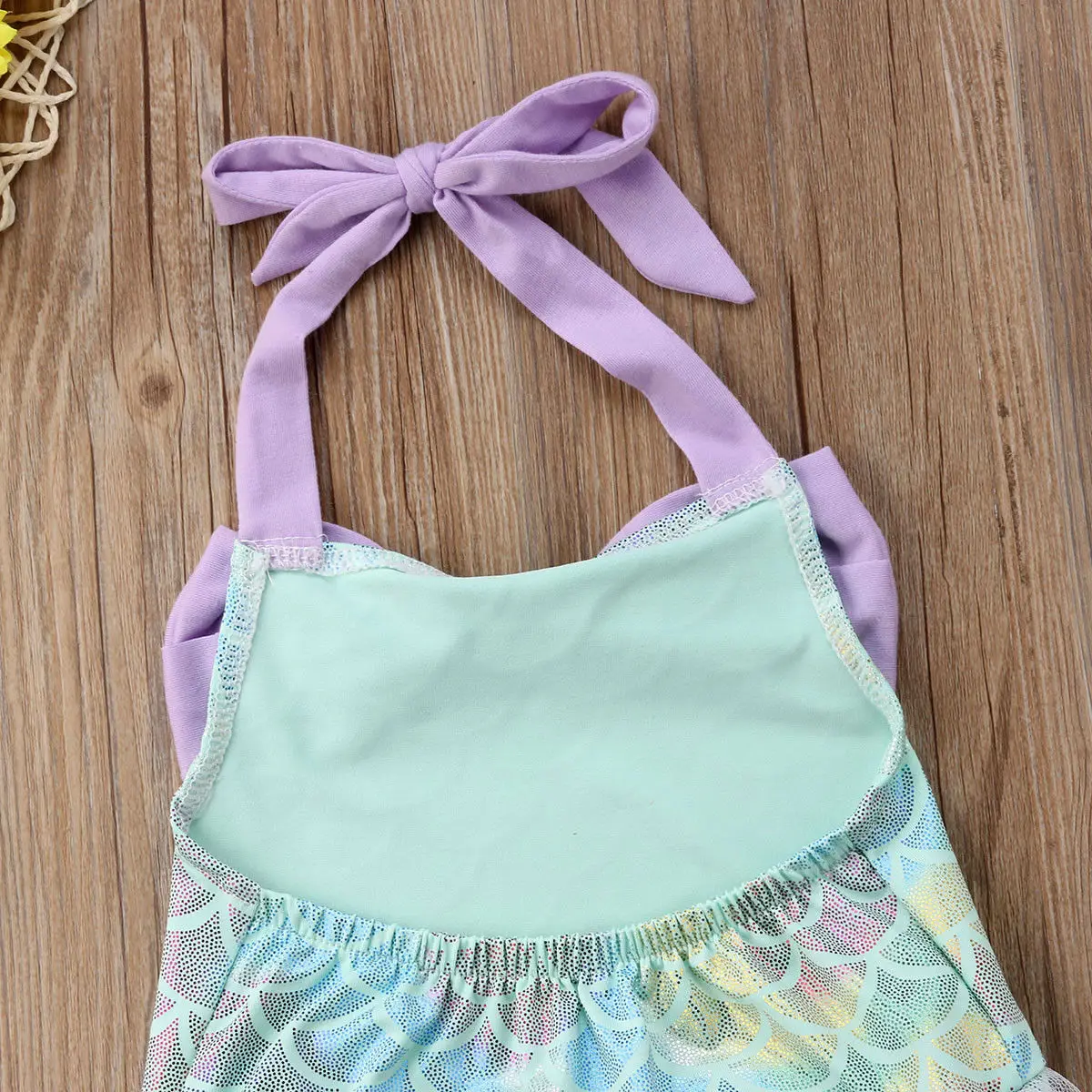 Emmababy/комплект Русалочки для маленьких девочек, купальник-бикини, купальный костюм, платье