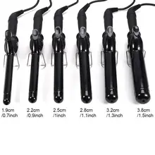 Мини-щипцы для завивки волос в форме трубки, щипцы для завивки волос, Большие глубокие кудрявые керамические щипцы для завивки волос rizador