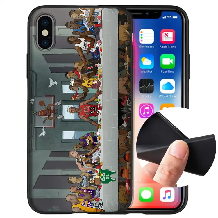 coque iphone xr nba art design