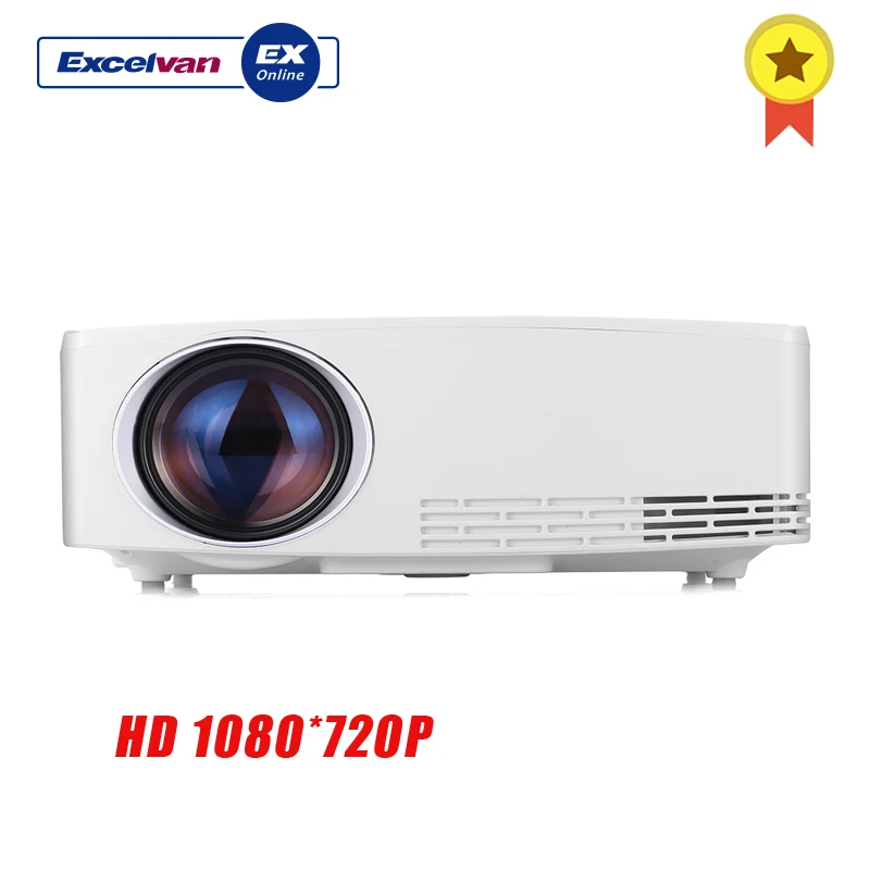 

Excelvan C80 LCD Home Theater Projector 1500 Lumens 1280 X 720 Support 1080P 15 Degrees HDMI VGA USB For Laptop LED Projector