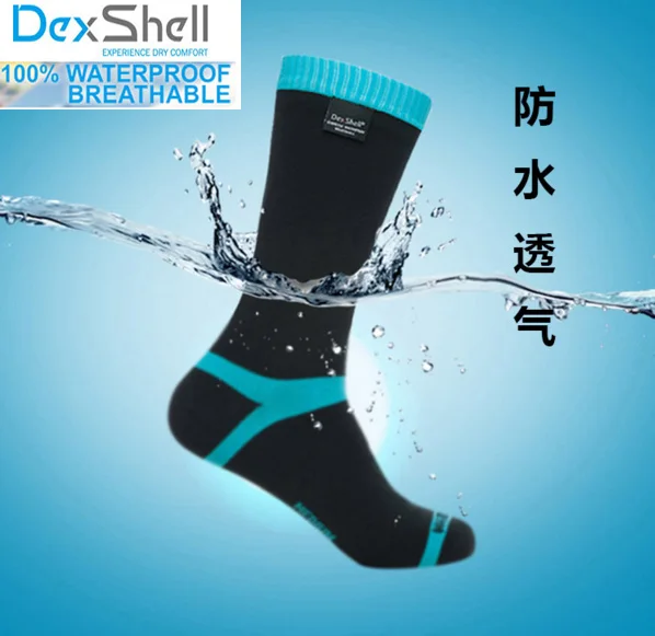 

Men High Quality Knee-high Waterproof/windproof Socks Breathable Coolmax FX Running Cycling Riding Hiking Outdoor Sport Socks