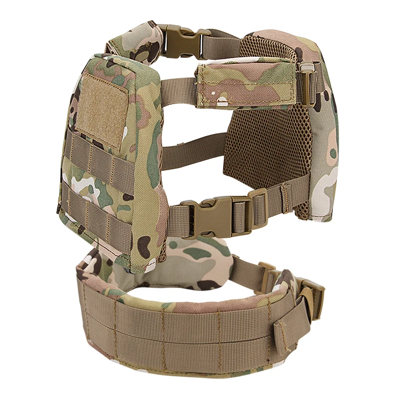 

Children Outdoor Camping Training Body Protection Vest 2-6 Years Old Kids Field Sports CS Games Camo Tactical Military Waistcoat